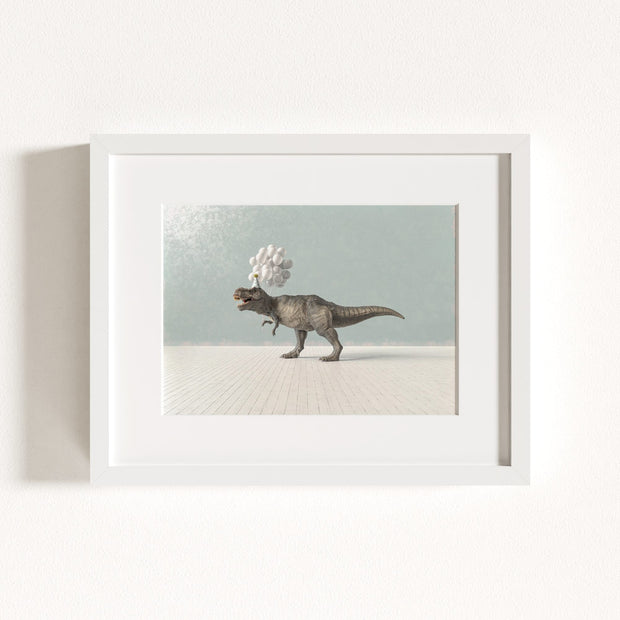 Tyrannosaurus Rex Party Animal Art Print
