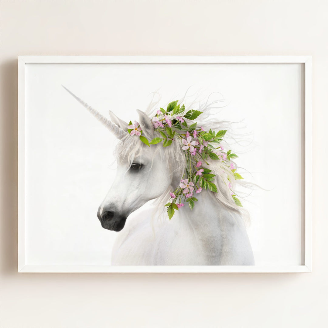 Unicorn with Flower Crown