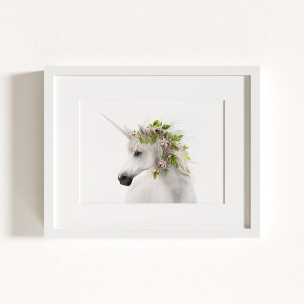 Unicorn with Flower Crown