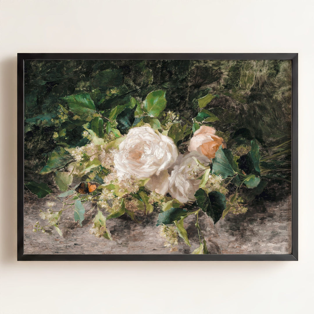Vintage Roses Art Print