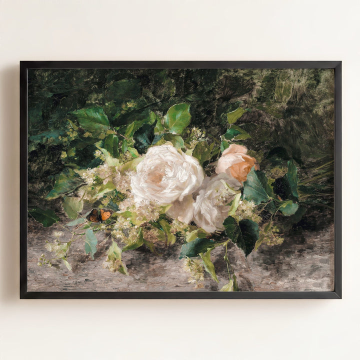 Vintage Roses Art Print