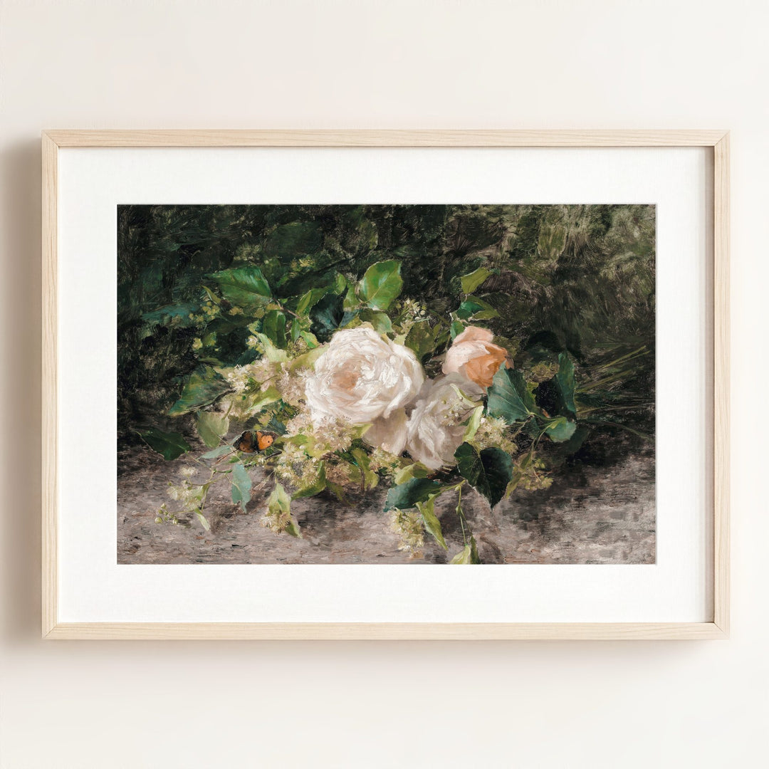 Vintage Roses Art Print