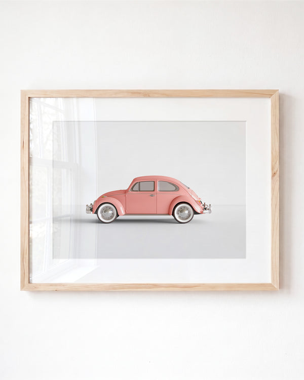 VW Beetle - Framed Art