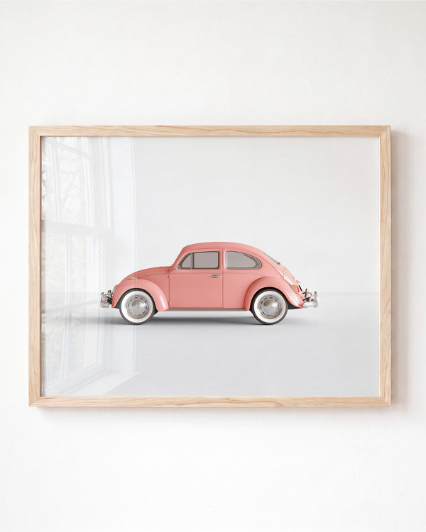 VW Beetle - Framed Art