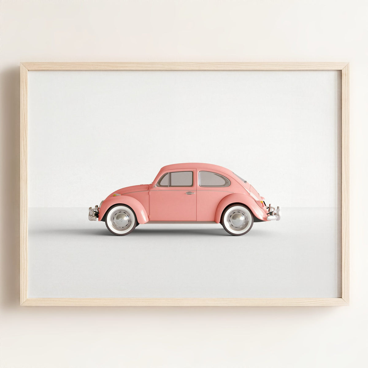 VW Beetle - Framed Art