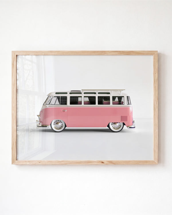 VW T1 Bus – Framed