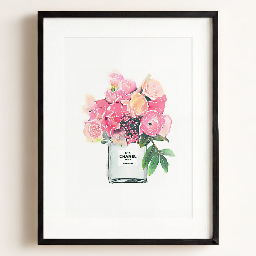 Watercolor Floral Bouquet