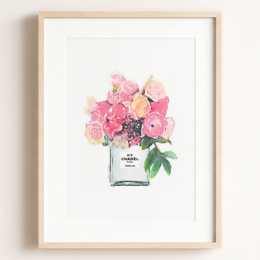 Watercolor Floral Bouquet