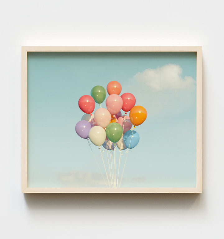 Balloons Make Everything Better Art Print
