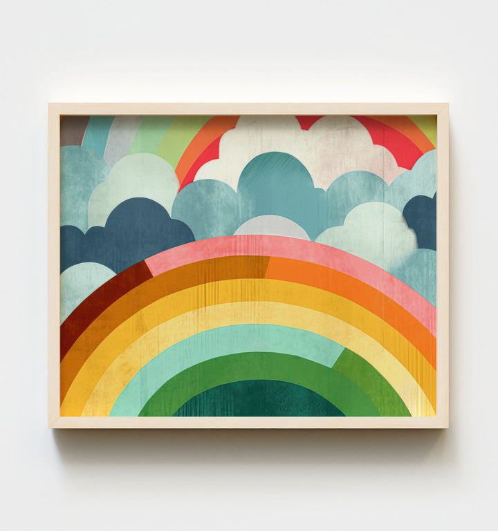 Rainbow Abstract No. 1