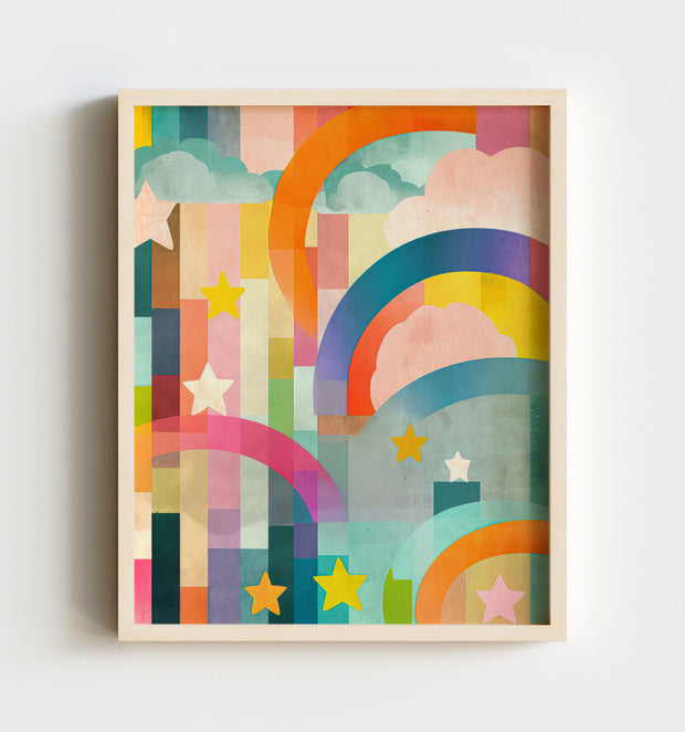 Rainbow Abstract No. 2