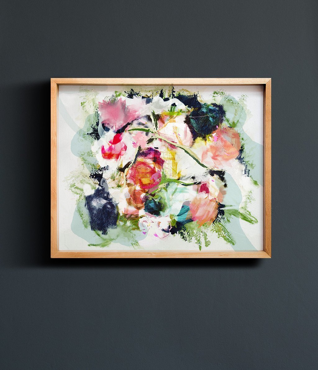 Abstract No. 25 "Bouquet" - The Crown Prints
