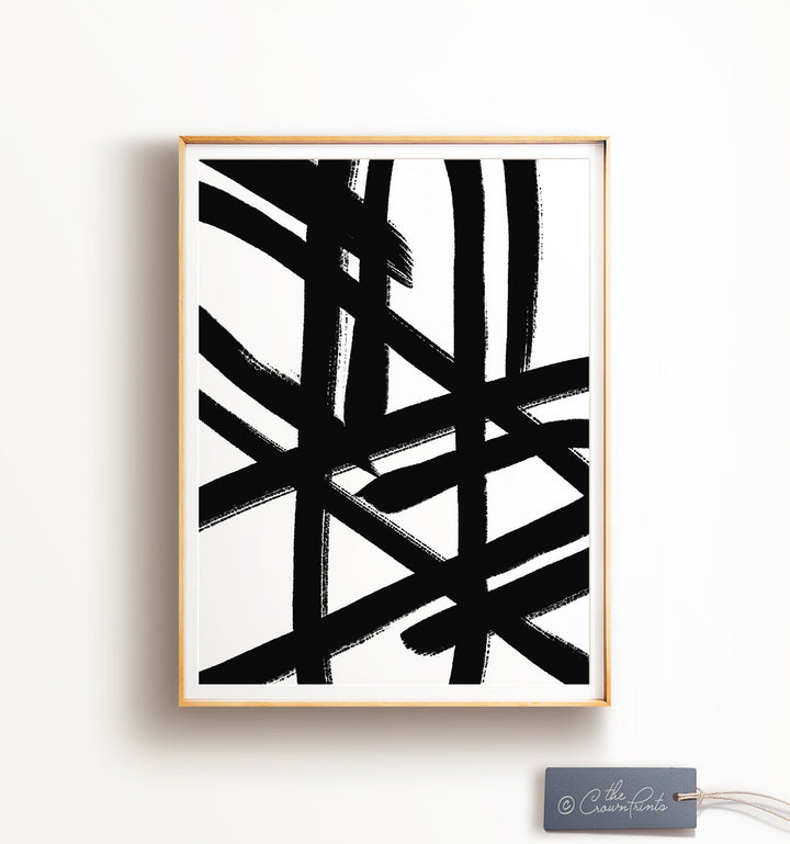 Abstract Paperclips - The Crown Prints