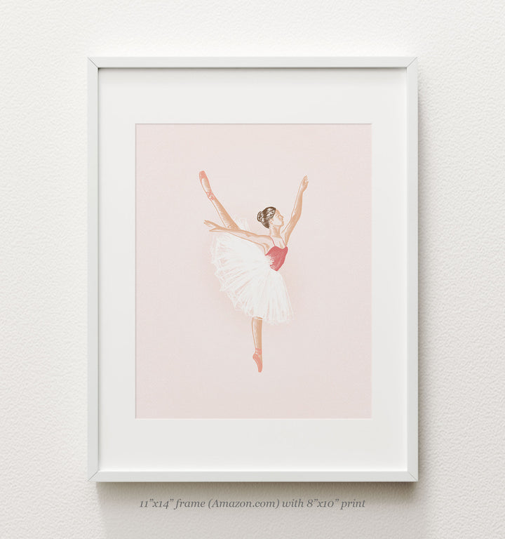 The Ballerinas Girl Room Decor Prints