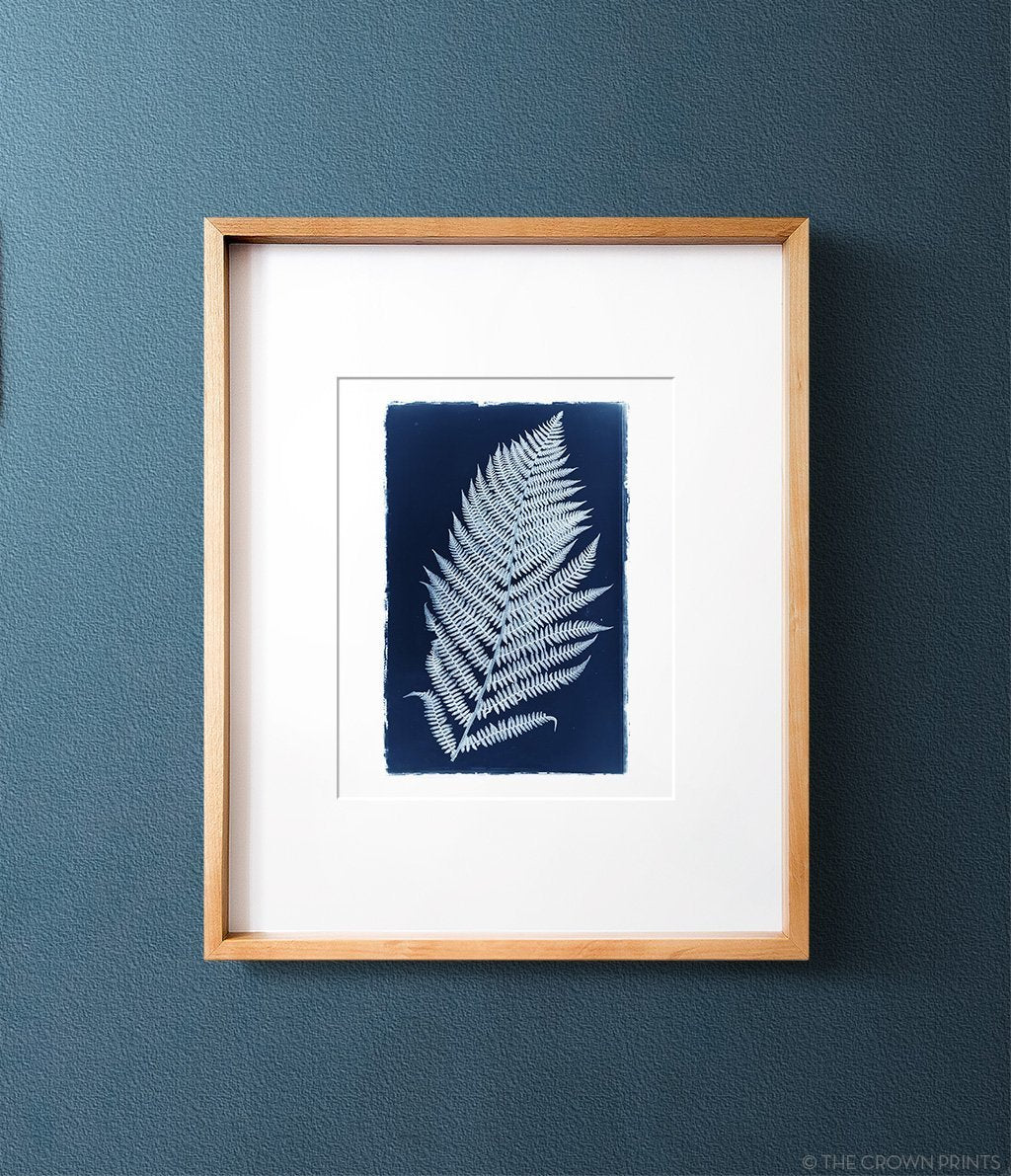 Botanical Cyanotype Print No. 3 - The Crown Prints