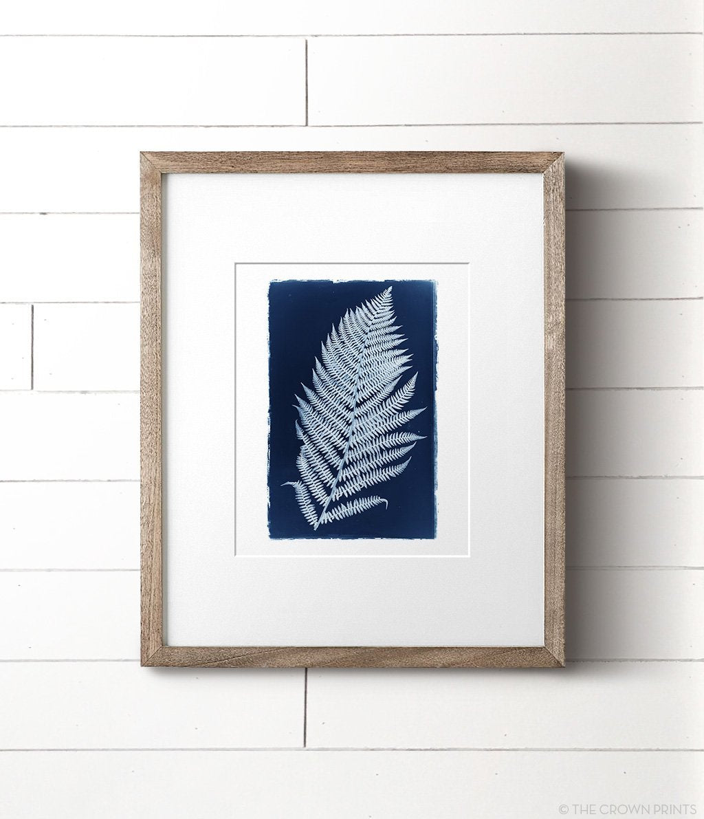 Botanical Cyanotype Print No. 3 - The Crown Prints