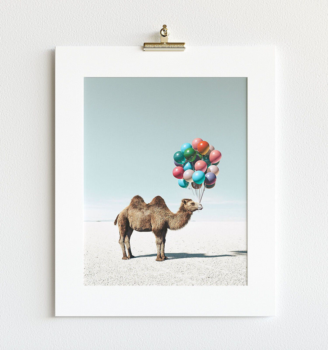 Camel with Balloons
