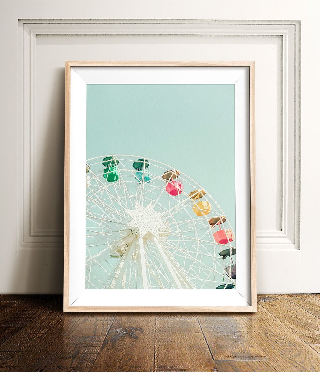 Ferris wheel print - The Crown Prints