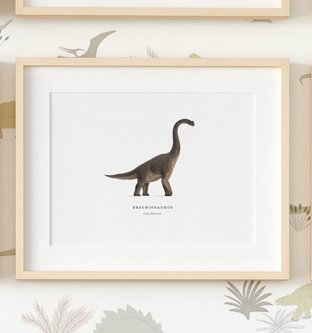 Prehistoric Creatures & Dinosaurs Set of 6 Boy Room Decor Prints