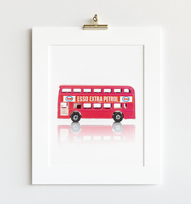 Toy Cars: Double Decker Bus Vertical