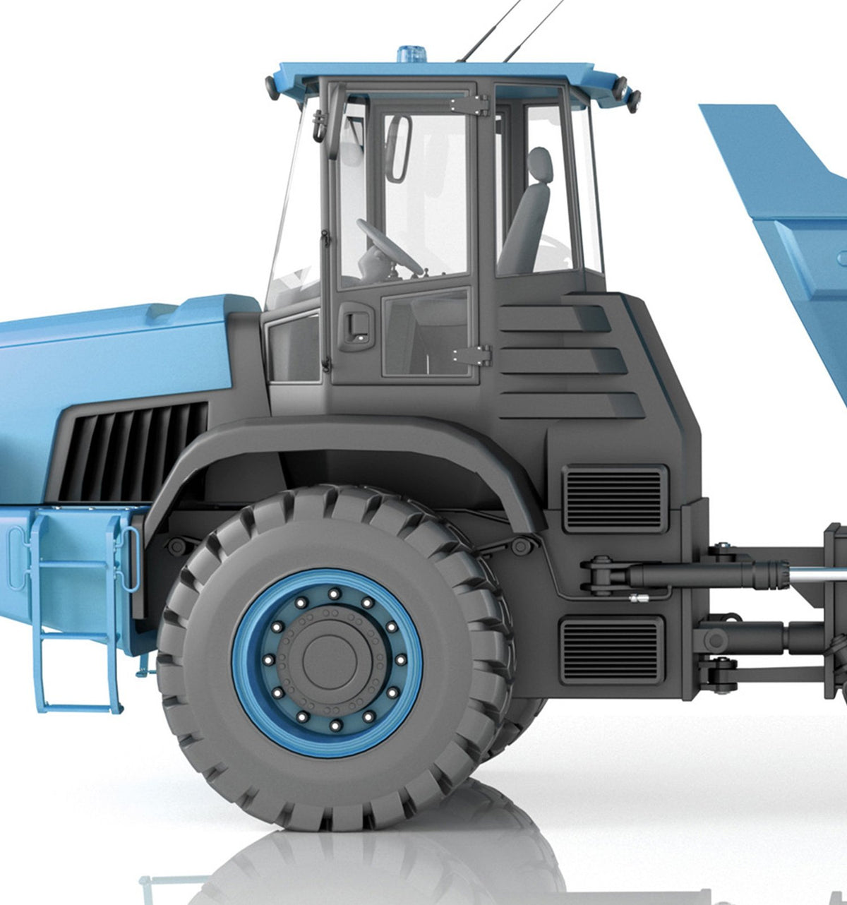 Construction Vehicle Dump Truck Art