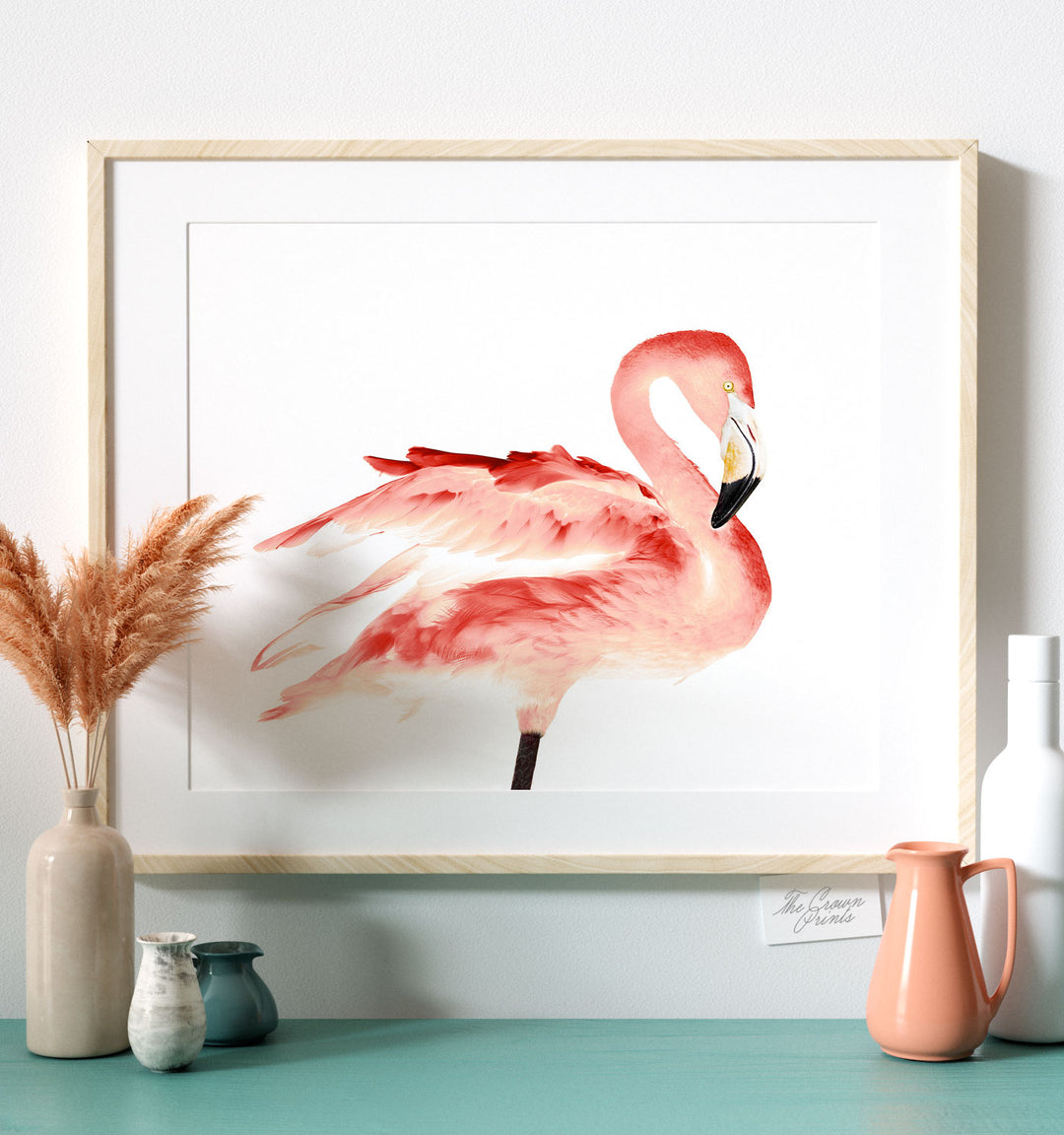 Illuminated Flamingo