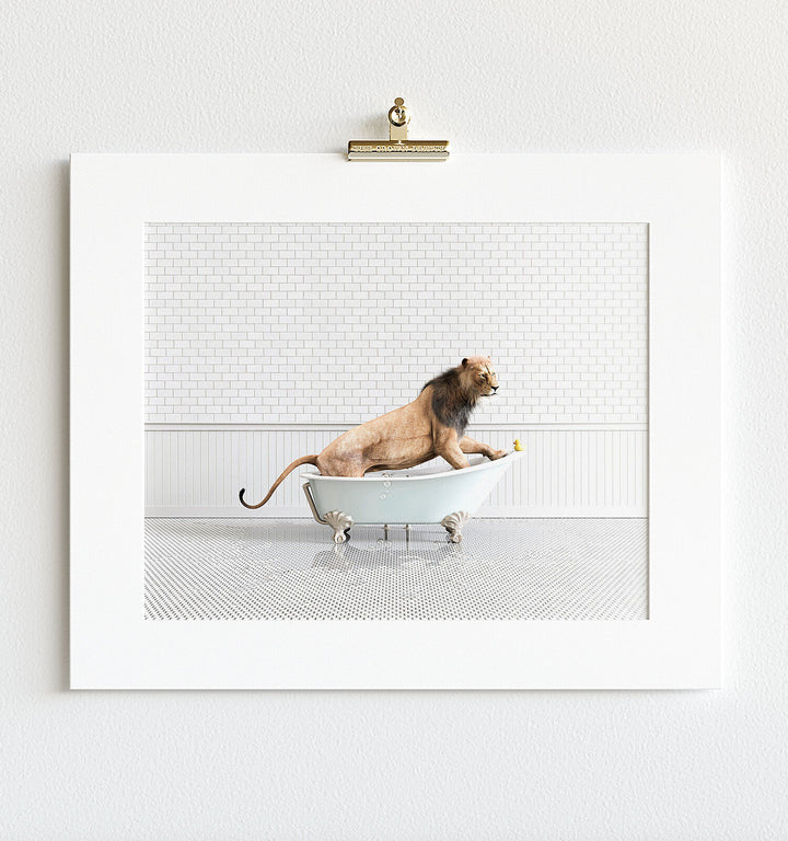 Animals in Bathtubs - Mix and Match Horizontal