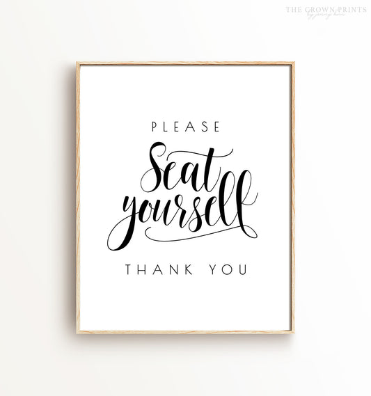 Please Seat Yourself Bathroom