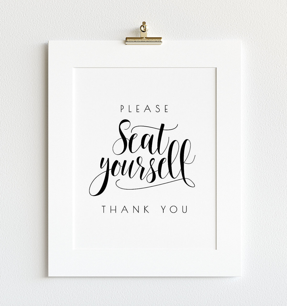 Please Seat Yourself Bathroom