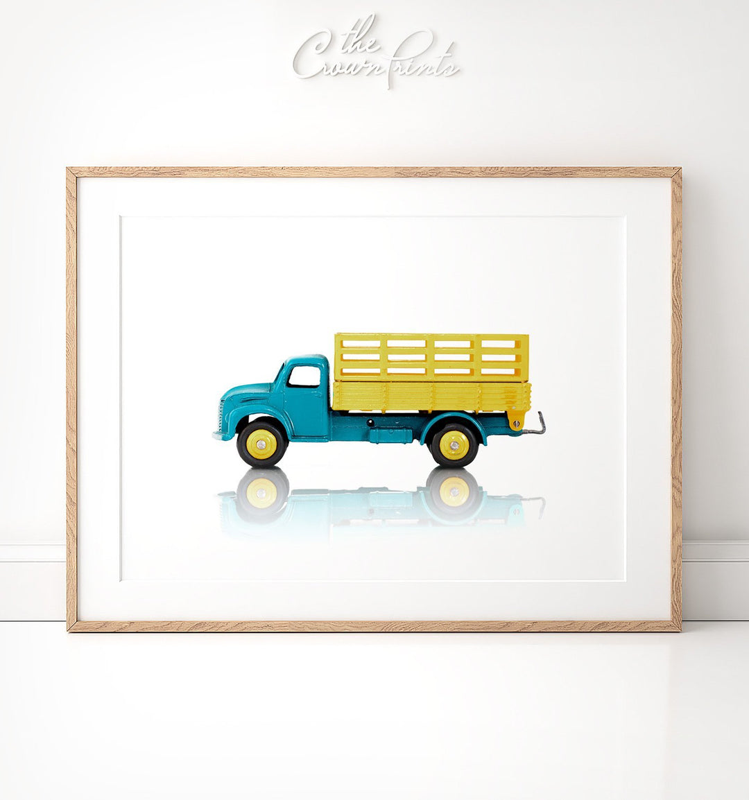 Toy Car: Dodge Truck Print - The Crown Prints